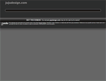 Tablet Screenshot of jujudesign.com
